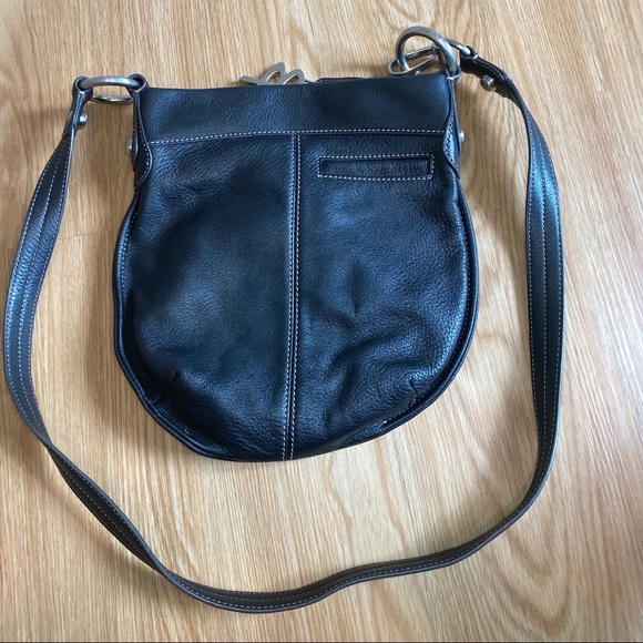 B. Makowsky Leather Crossbody - Picture 6 of 11